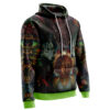 Hooktab Trippy Princess Mononoke Studio Ghibli Anime Hoodie