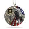 US Army Ornament Custom Image Car Interior Accessories