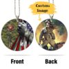 US Marine Corps Ornament Custom Image Car Interior Accessories