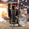 Umbreon Stainless Steel Anime Tumbler Cup Custom Tie Dye Style Anime