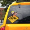 Uzumaki Warning Car Sticker Funny Custom Car Decor