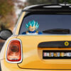 Vegeta Car Sticker Custom Dragon Ball Anime Car Accessories