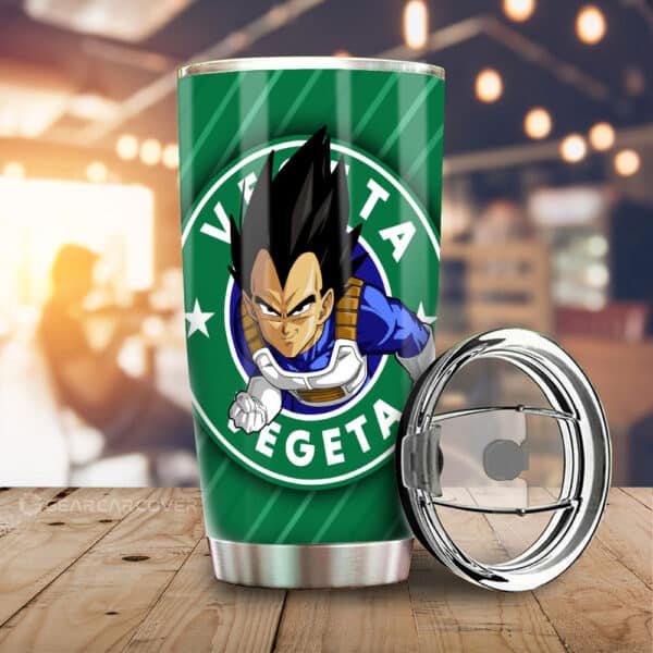 Vegeta Stainless Steel Anime Tumbler Cup Custom Dragon Ball Anime