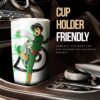 White Rock Lee Stainless Steel Anime Tumbler Cup Custom Anime