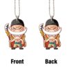 Whitebeard One Piece Anime Ornament Custom Car Interior Accessories