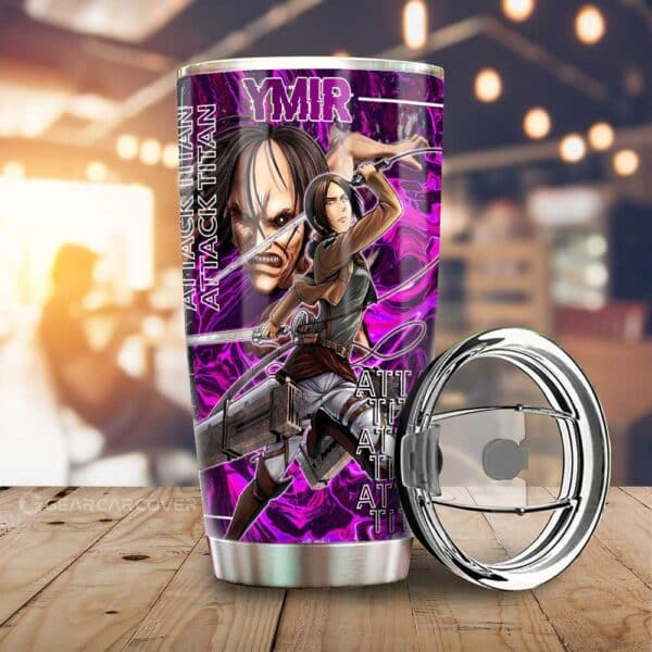 Ymir Stainless Steel Anime Tumbler Cup Custom Attack On Titan