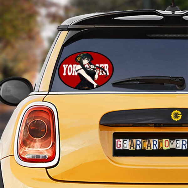 Yor Forger Car Sticker Custom Spy x Family Anime Car Accessories