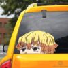 Zenitsu Car Sticker Custom Demon Slayer Anime Car Accessories