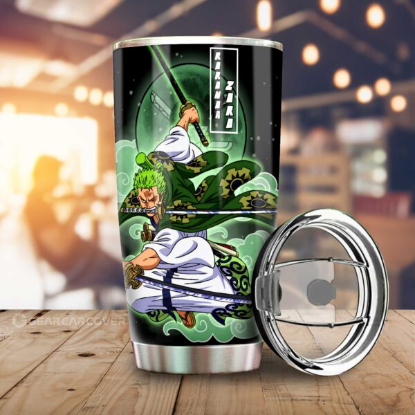 Zoro Wano Stainless Steel Anime Tumbler Cup Custom Anime One Piece For Anime Fans