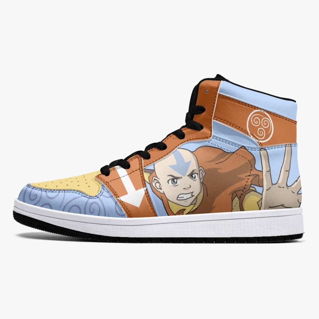 Aang Avatar Mid 1 Basketball Shoes