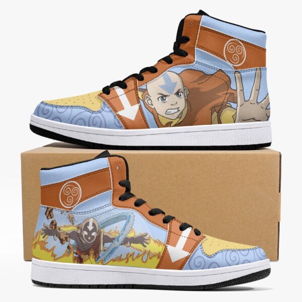 Aang Avatar Mid 1 Basketball Shoes