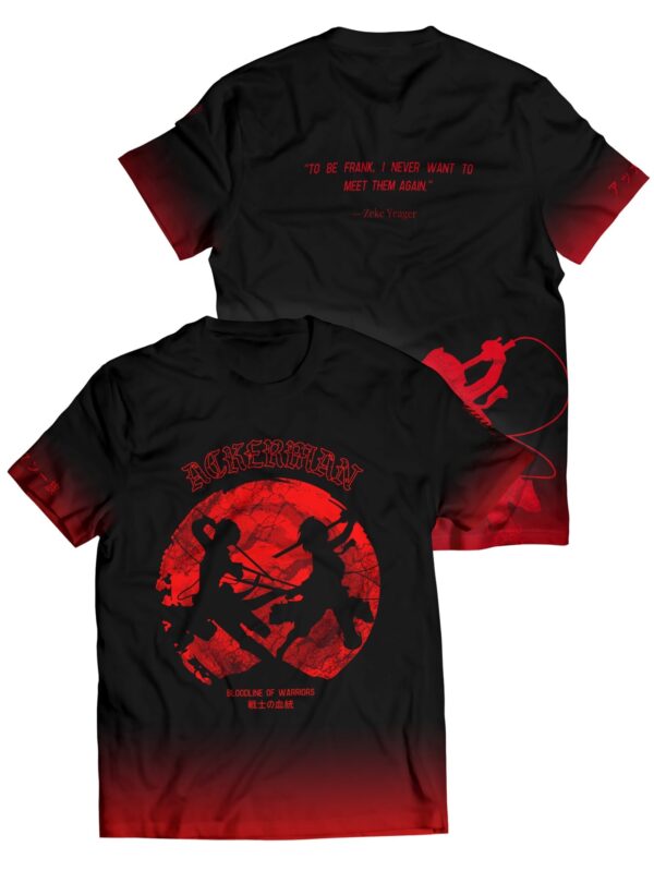 Ackerman Bloodline Attack on Titan Anime Unisex T-Shirt