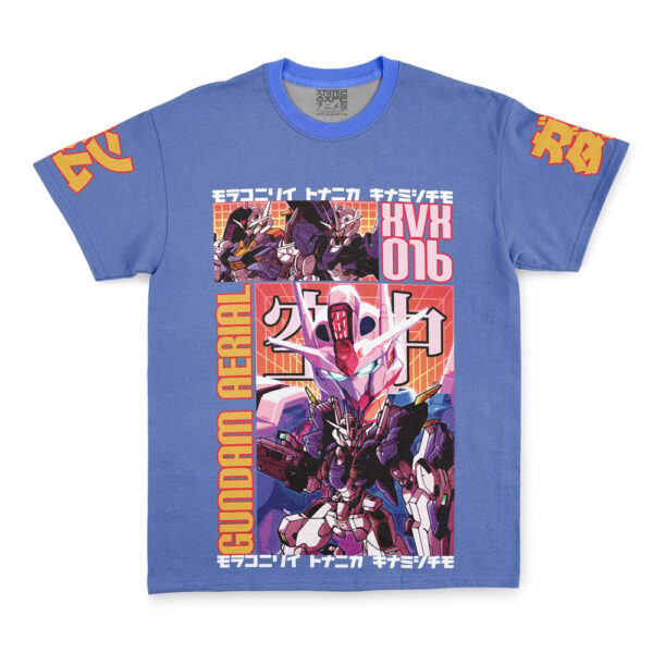 Hooktab Aerial Gundam Witch from Mercury Streetwear Anime T-Shirt
