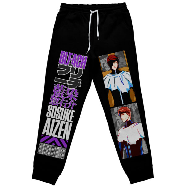 Sosuke Aizen TYBWA Bleach Streetwear Otaku Cosplay Anime Sweatpants