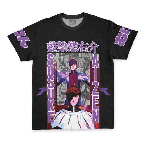 Hooktab Sosuke Aizen Bleach Anime T-Shirt