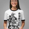 Akaza B&W Demon Slayer Anime Unisex T-Shirt