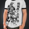 Akaza B&W Demon Slayer Anime Unisex T-Shirt