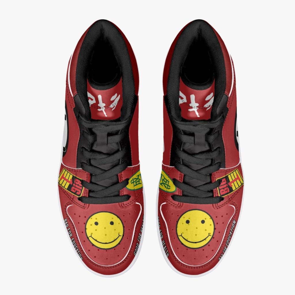 Akira Kaneda Bike Decals Mid 1 Basketball Shoes