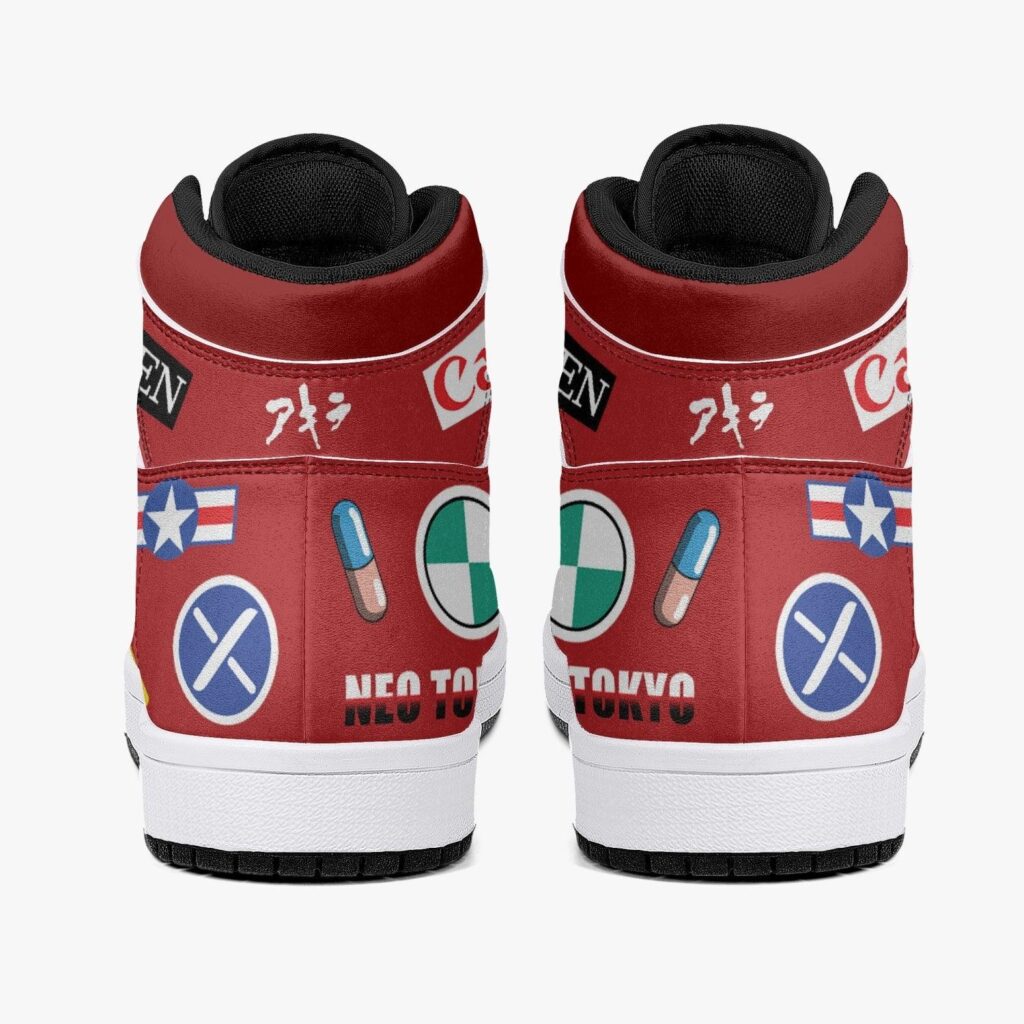 Akira Kaneda Bike Decals Mid 1 Basketball Shoes