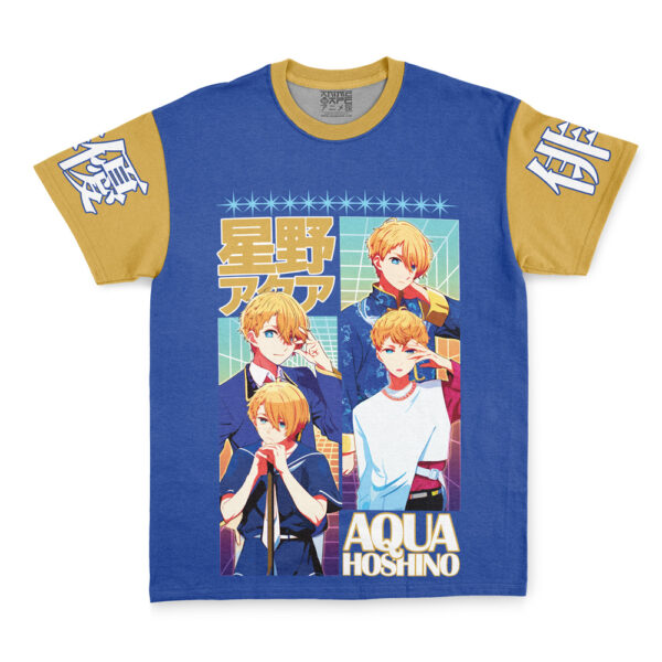 Hooktab Aqua Hoshino Oshi no Ko Streetwear Anime T-Shirt