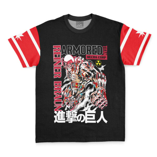 Hooktab Armored Titan Attack on Titan Streetwear Anime T-Shirt