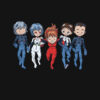 Eva Buddies Anime T-shirt