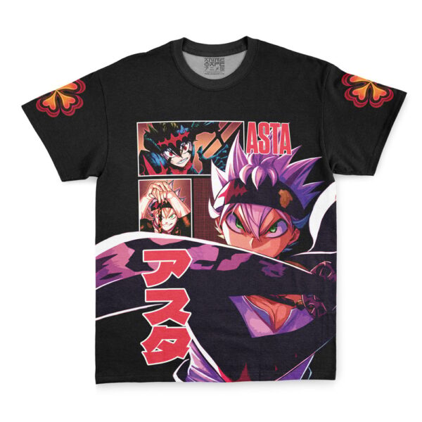 Hooktab Asta V3 Black Clover Anime T-Shirt