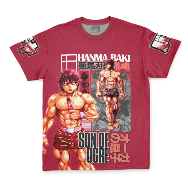 Hooktab Baki Hanma Baki Streetwear Anime T-Shirt