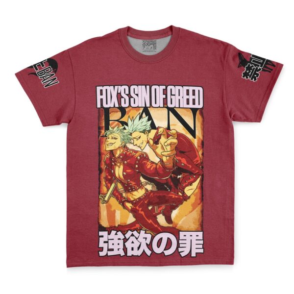 Hooktab Ban Seven Deadly Sins Streetwear Anime T-Shirt