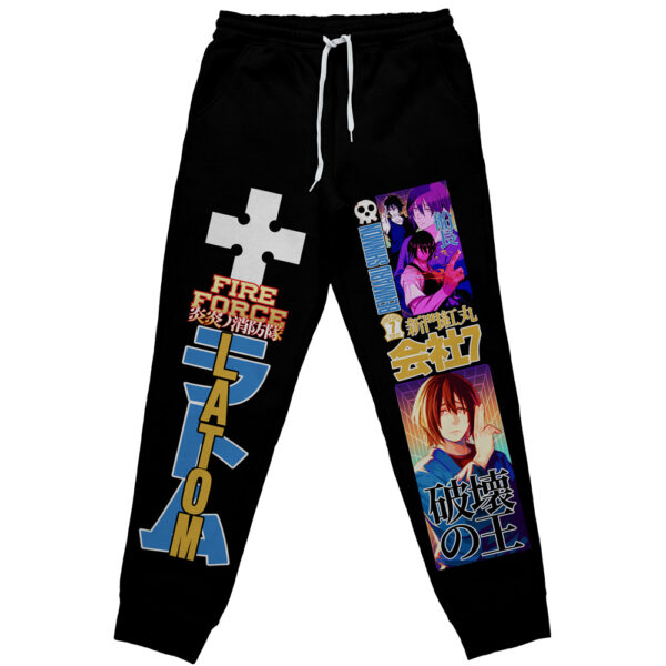 Benimaru Shinmon Fire Force Streetwear Otaku Cosplay Anime Sweatpants
