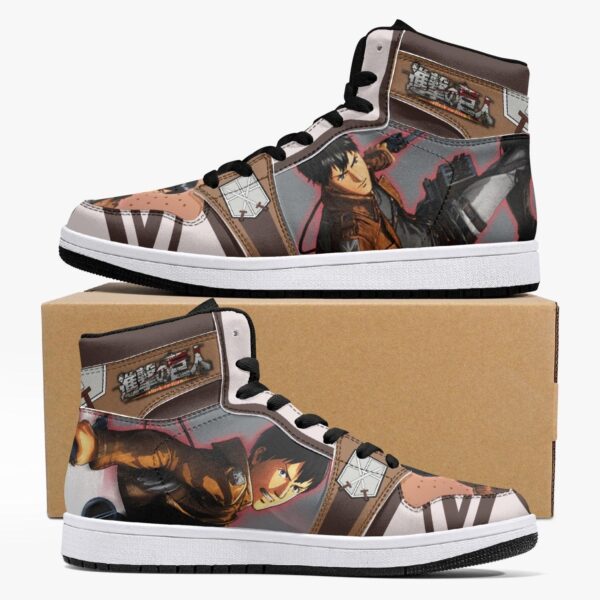Bertholdt Hoover Training Corps Attack on Titan Mid 1 Basketball Shoes