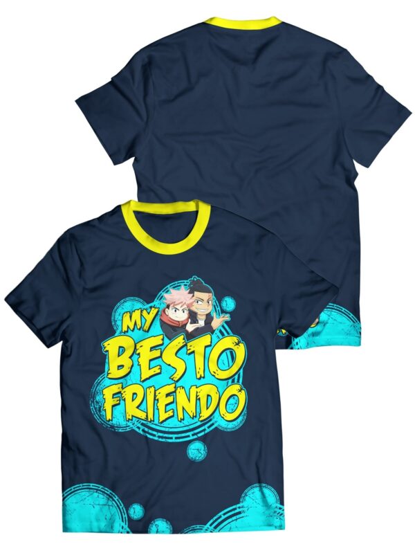 Besto Friendo Fairy Tail Anime Unisex T-Shirt