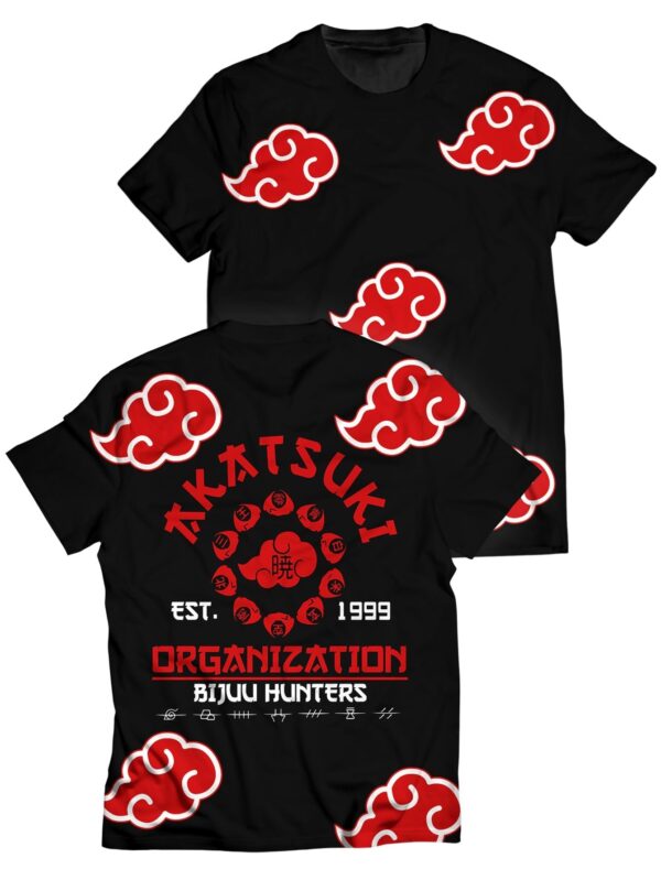 Bijuu Hunters Naruto Anime Unisex T-Shirt