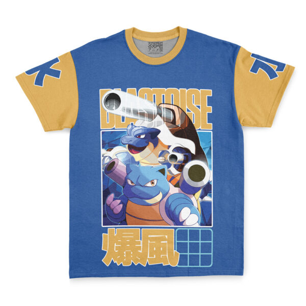 Hooktab Blastoise Pokemon Shirt Streetwear Anime T-Shirt