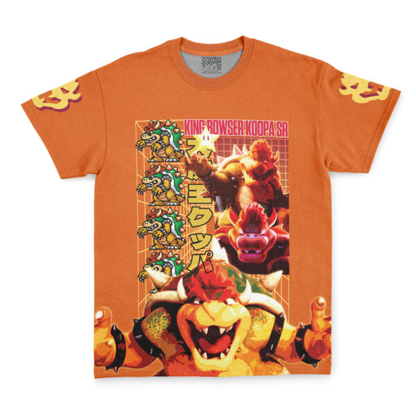 Hooktab Bowser Super Mario Streetwear Anime T-Shirt