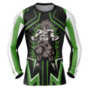 Hooktab Broly Dragon Ball Z Long Sleeve Rash Guard Compression Cosplay Anime Gym Shirt