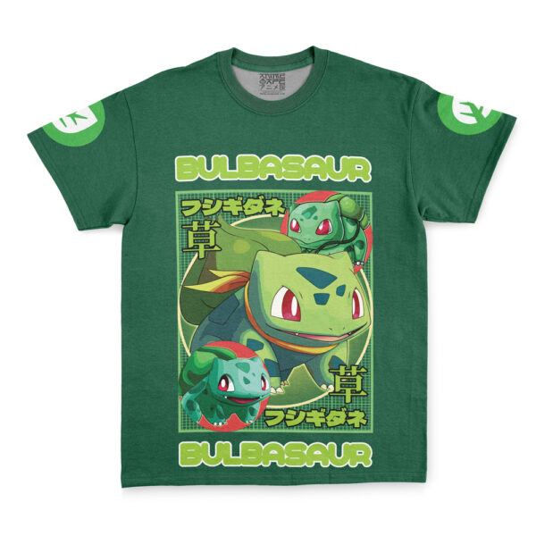 Hooktab Bulbasaur Pokemon Shirt Streetwear Anime T-Shirt
