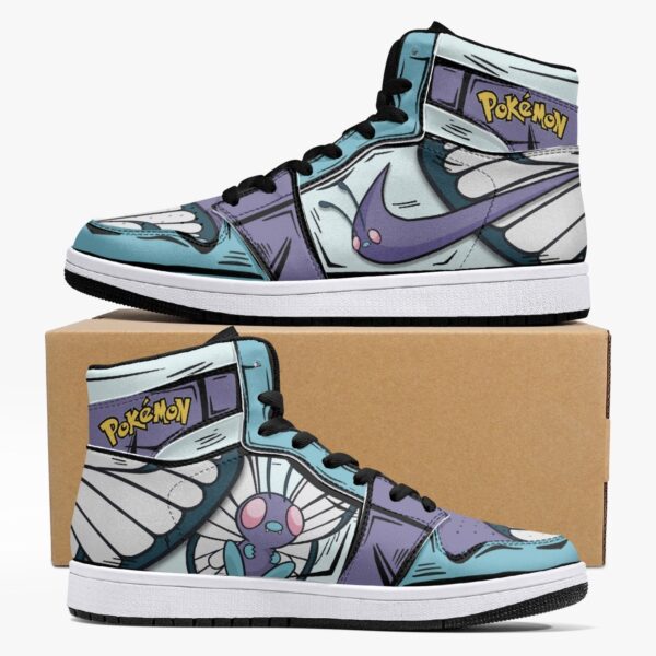 Butterfree Pokemon Mid 1 Basketball Shoes