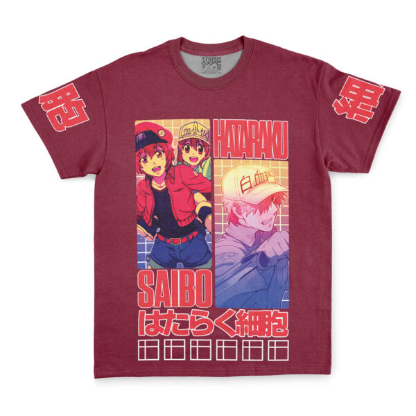 Hooktab Cells at Work Streetwear Anime T-Shirt