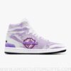 Custom Angel Beats Kanade JD1 Anime Sneakers Mid 1 Basketball Shoes