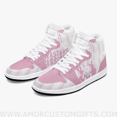 Custom BeaStars Haru JD1 Anime Sneakers Mid 1 Basketball Shoes