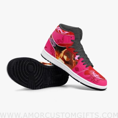 Custom Black Clover Fana JD1 Anime Sneakers Mid 1 Basketball Shoes