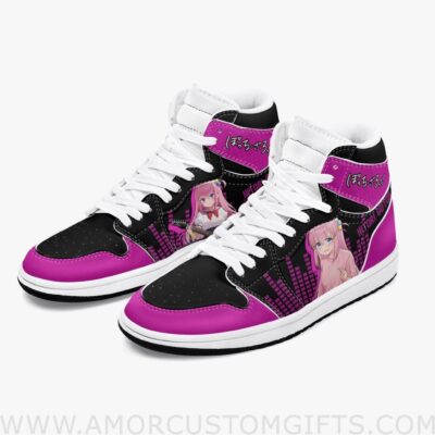 Custom Bocchi The Rock Hitori Gotoh JD1 Anime Sneakers Mid 1 Basketball Shoes