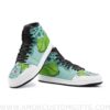 Custom Bulbasaur Starter Pokemon Mid Top Basketball Sneakers Shoes | Personalizable Anime Fan Sneakers