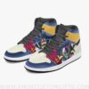 Custom Gundam Amuro JD1 Anime Sneakers Mid 1 Basketball Shoes