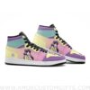 Custom Kaoru Kamiya Rurouni Kenshin Mid Top Basketball Sneakers Shoes | Personalizable Anime Fan Sneakers