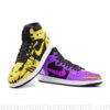 Custom Karuma and Susano Ninja Mid Top Basketball Sneakers Shoes | Personalizable Anime Fan Sneakers