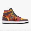 Custom KonoSuba Megumin JD1 Anime Sneakers Mid 1 Basketball Shoes