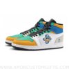 Custom Nami One Piece Mid Top Basketball Sneakers Shoes | Personalizable Anime Fan Sneakers