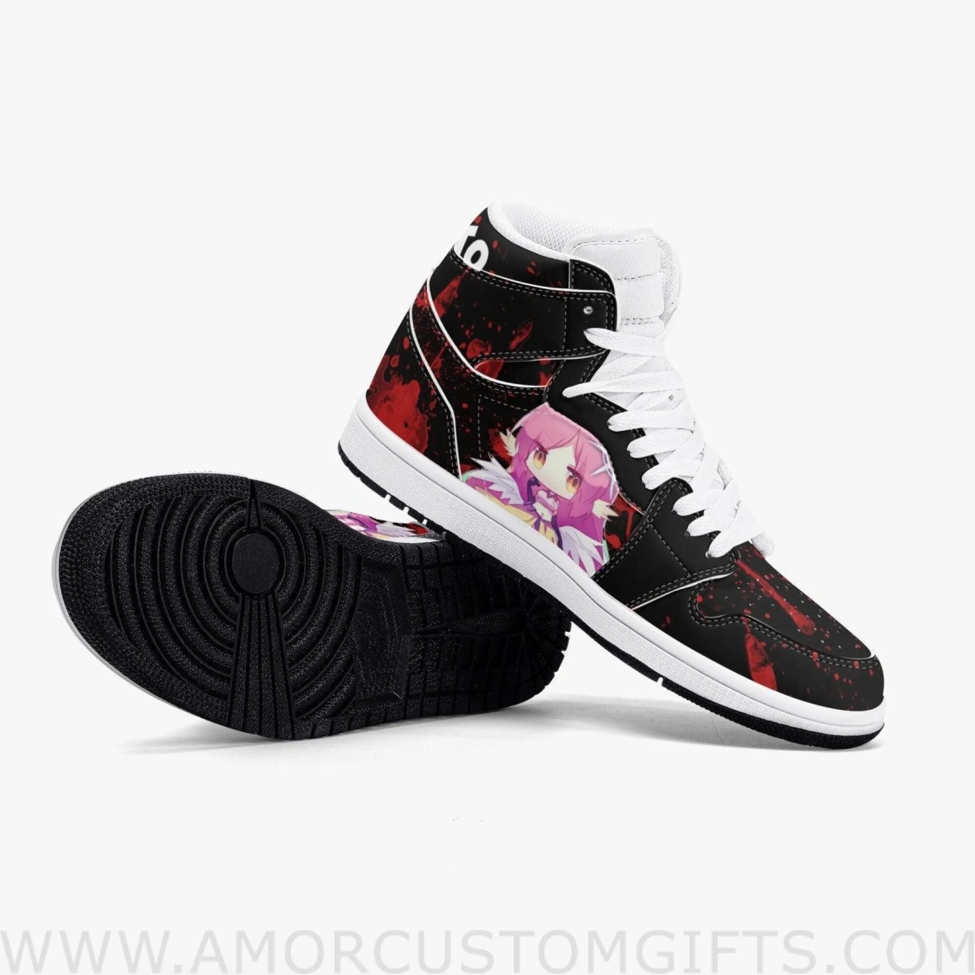 Custom No Game No Life Jibril JD1 Anime Sneakers